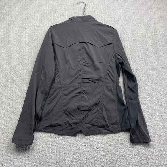 Indygena Ajo III Jacket Women’s Size M Grey Outdoor Hiking Light Windbreaker - Picture 10 of 13